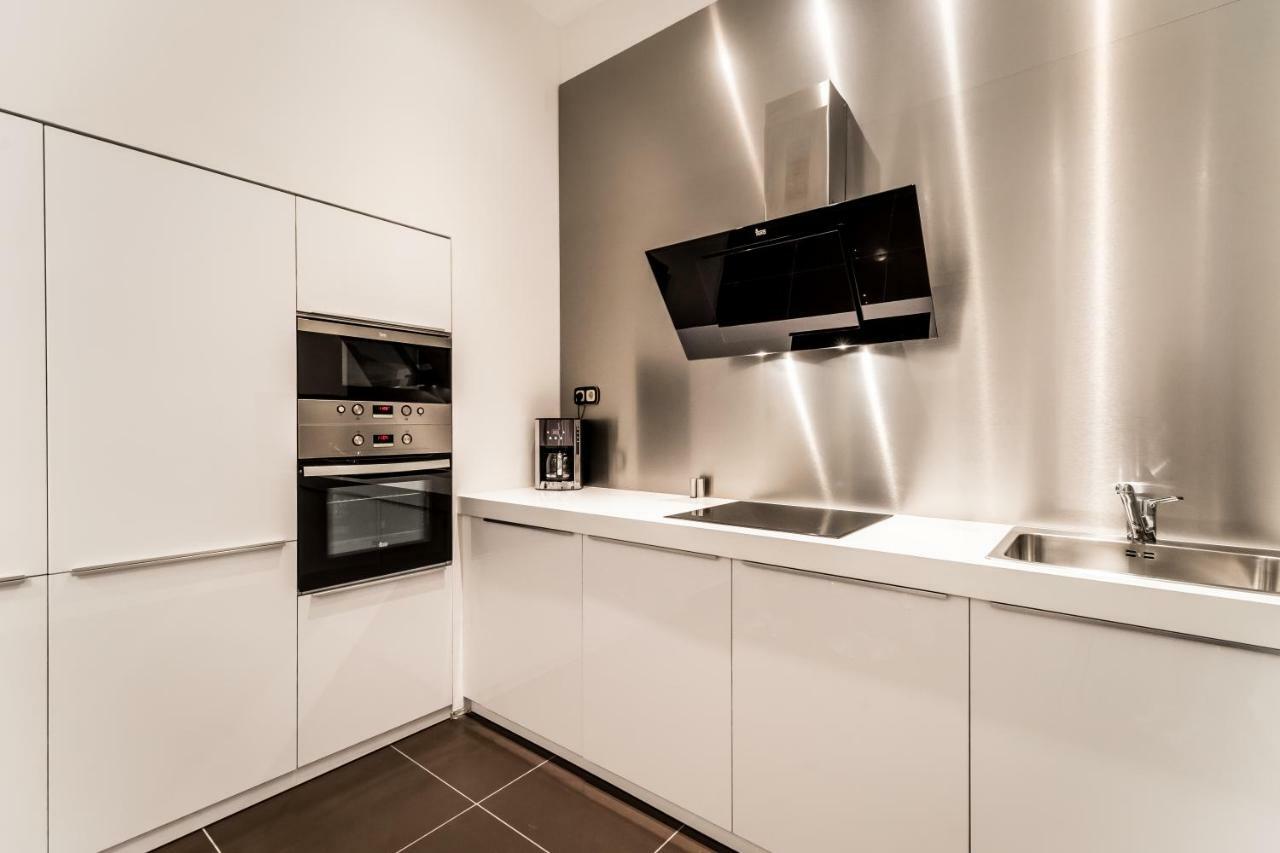 Bpr Luxe De Noir Et Blanc Apartment Budapeşte Dış mekan fotoğraf